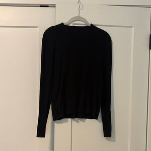 Madewell Black Crewneck Top